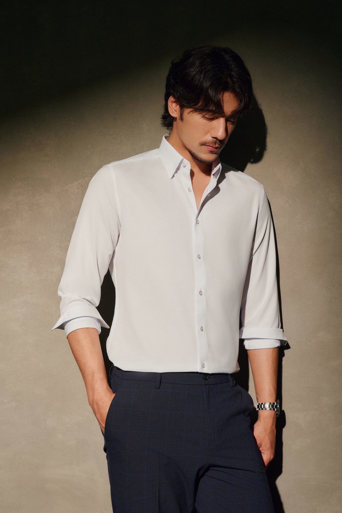 G2000 - Shirts - Non-Iron Dry Smart Fit Fine Twill Shirt