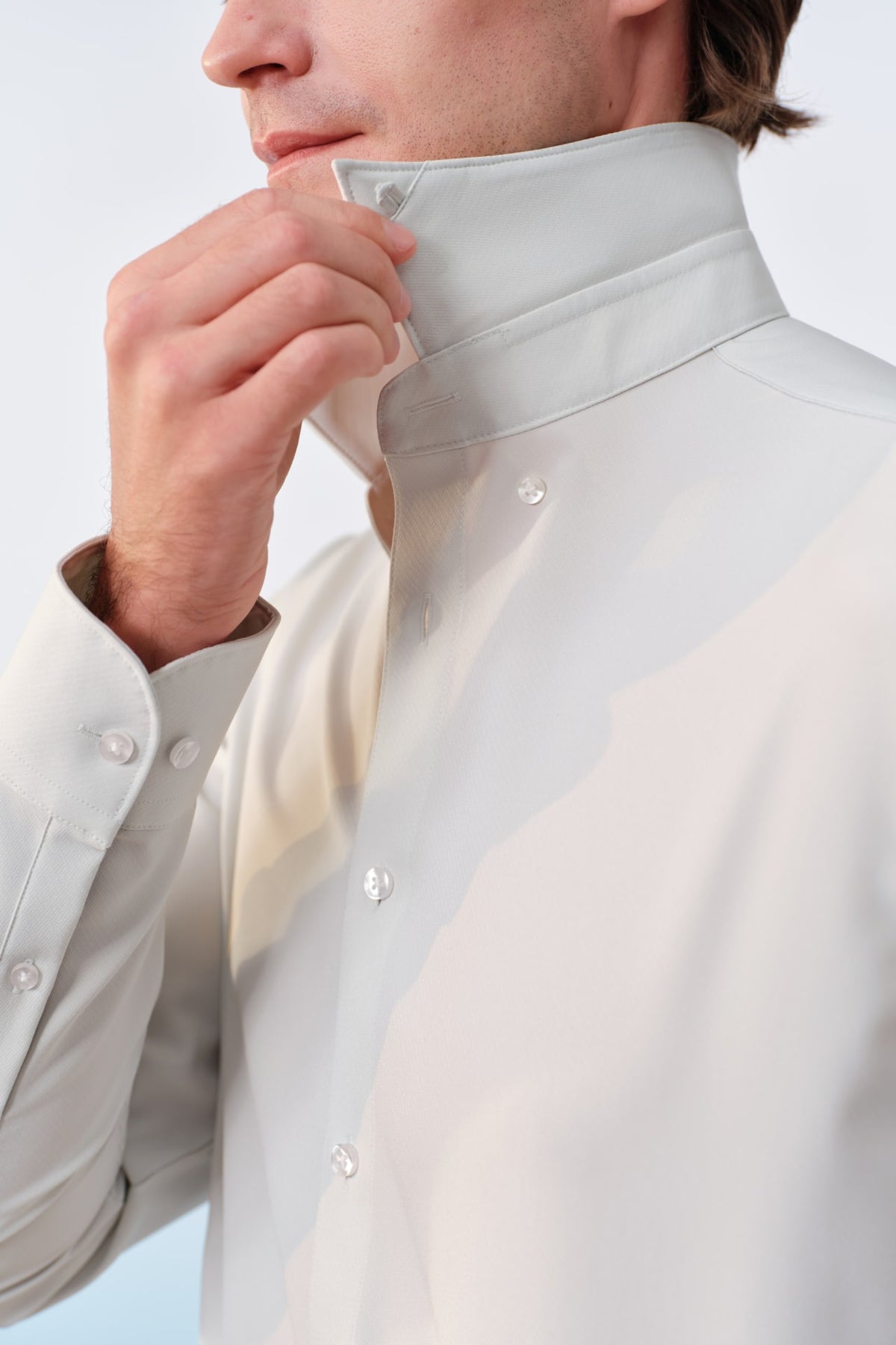G2000 Shirts Non-Iron Dry Fine Twill Smart Fit Long Sleeve Shirt