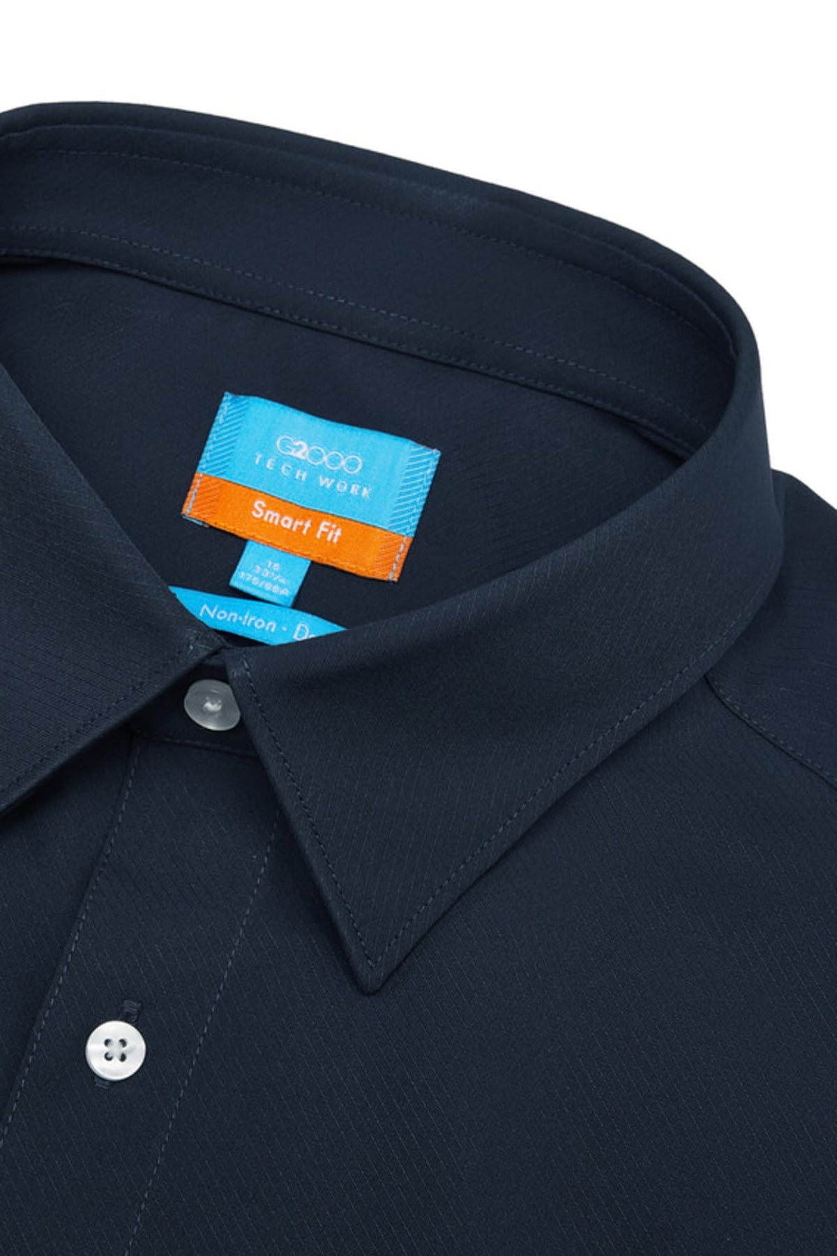 G2000 Shirts Non-Iron Dry Fine Twill Smart Fit Long Sleeve Shirt