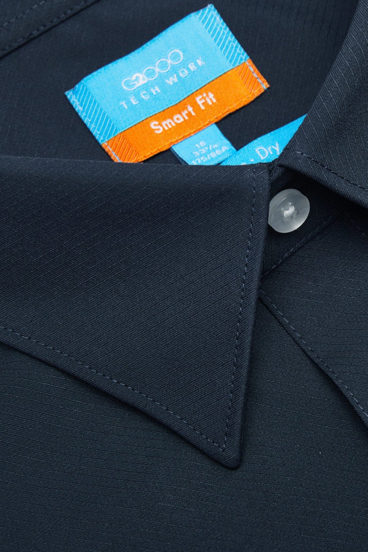 G2000 Shirts Non-Iron Dry Fine Twill Smart Fit Long Sleeve Shirt