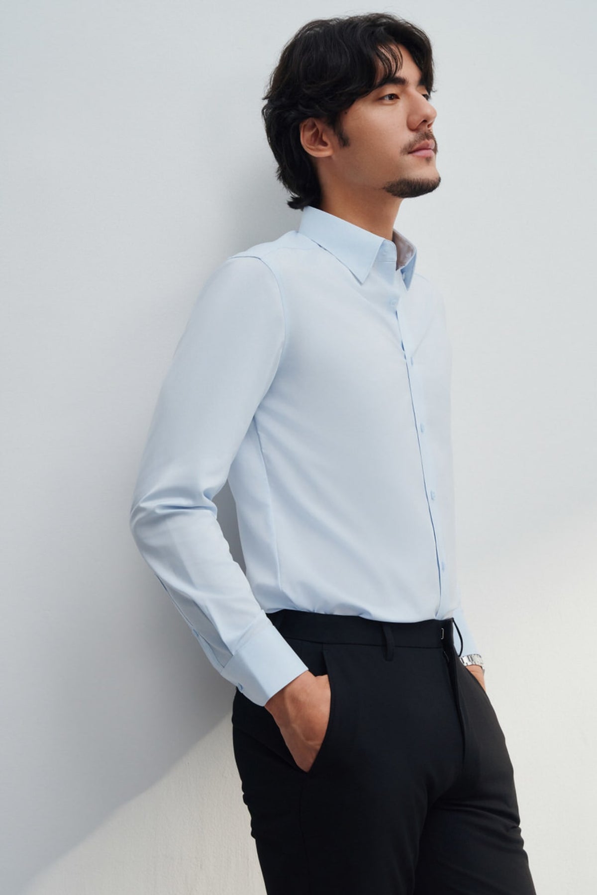 G2000 - Shirts - Non-Iron Dry Stretch Smart Fit Poplin Shirt