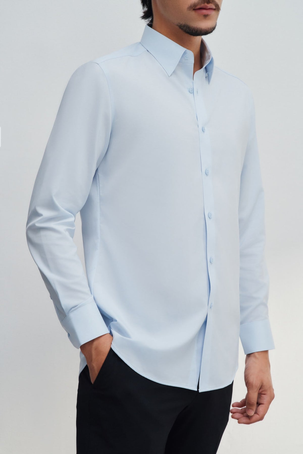 G2000 - Shirts - Non-Iron Dry Stretch Smart Fit Poplin Shirt