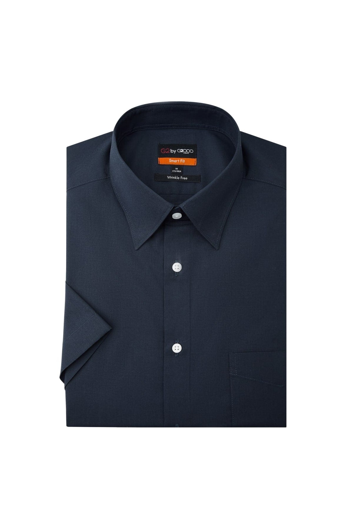 G2000 - Shirts - Non-Iron Easy Care Poplin Smart Fit Short Sleeve Shirt
