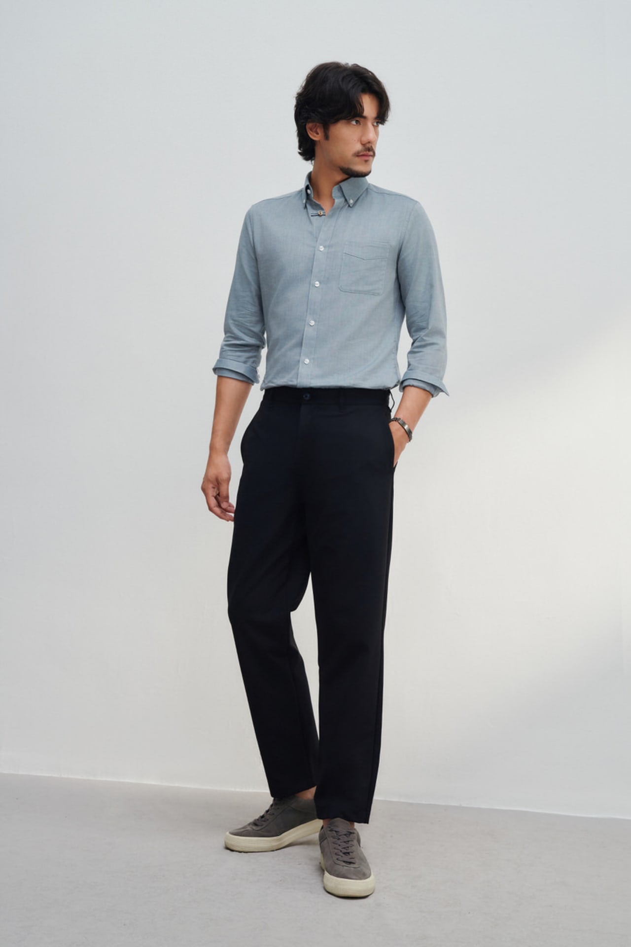 Multi-Way Stretch Smart Tapered Fit Casual Pants G2000 Singapore