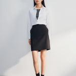 G2000 Shirts & Tops Easy Care Cotton Nylon Spandex Fine Twill Shirt Pure White Slim
