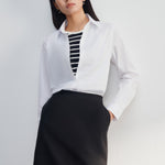 G2000 Shirts & Tops Easy Care Cotton Nylon Spandex Fine Twill Shirt