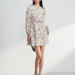 G2000 Dresses Chiffon Floral Print Layered Dress