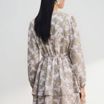 G2000 Dresses Chiffon Floral Print Layered Dress