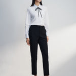 G2000 Pant Suits Water & Oil Repellent Plainweave Ankle Cigarette Pants