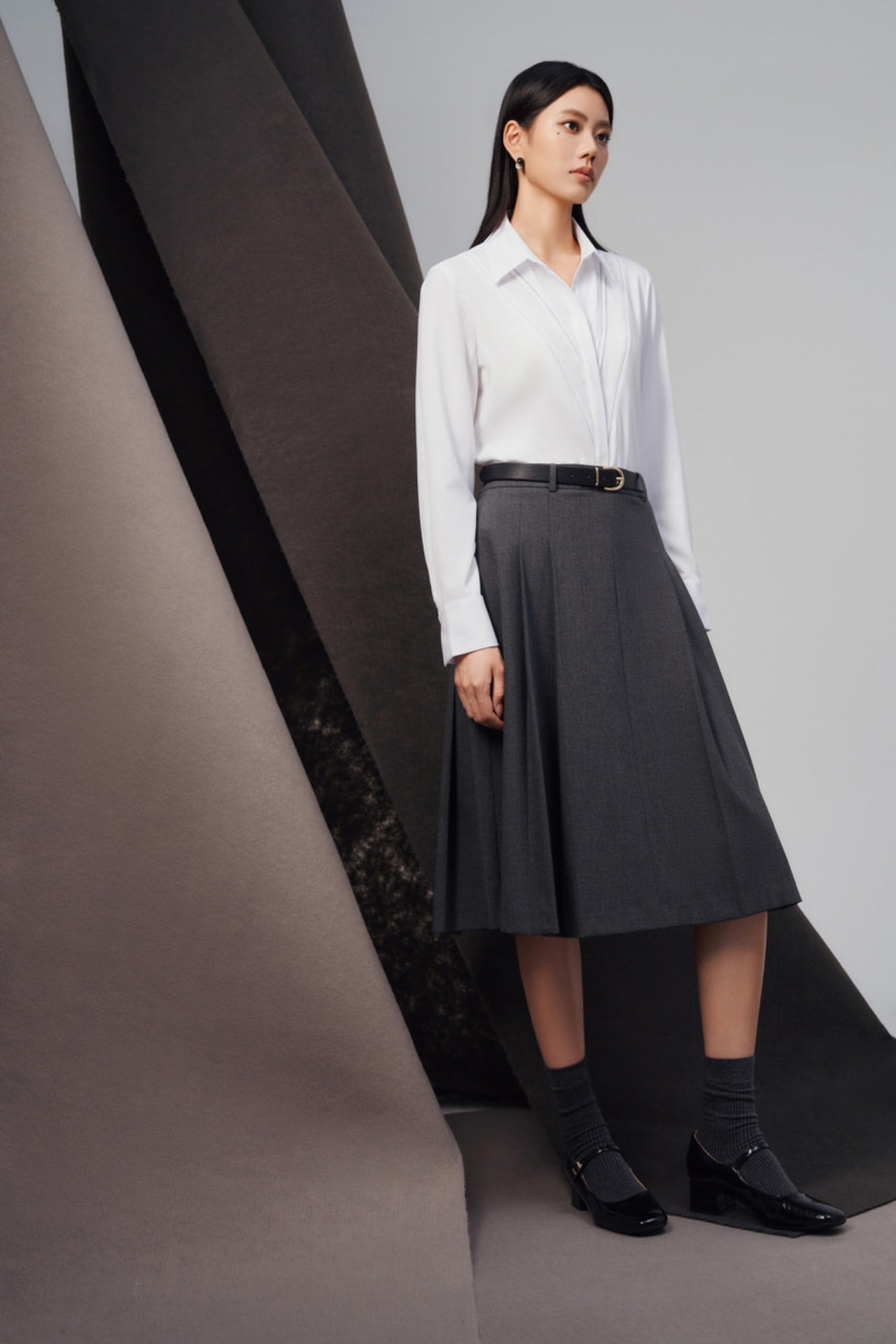 ルメール　TAILORED SKIRT ルメール TAILORED SKIRT スカート LIGHT TAILORED SKIRT | LEMAIRE