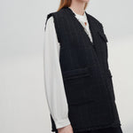 G2000 Coats & Jackets Tweed Open Front Waist Coat