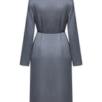 G2000 Dresses Pleated Satin Wrap Dress