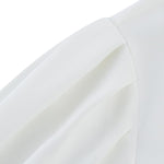 G2000 Shirts & Tops Crepe Mock Neck Short Sleeve Blouse