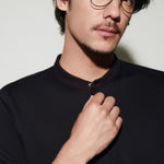 G2000 Polos Non-Iron Pure Cotton Stand Collar Polo Tee
