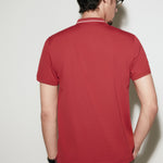 G2000 Polos Super Light Mercerized Cotton Pique Stand Collar Polo Tee with Logo