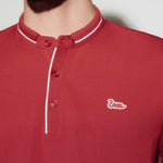 G2000 Polos Super Light Mercerized Cotton Pique Stand Collar Polo Tee with Logo