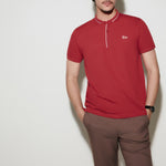 G2000 Polos Super Light Mercerized Cotton Pique Stand Collar Polo Tee with Logo