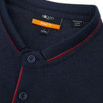 G2000 Polos Super Light Mercerized Cotton Pique Stand Collar Polo Tee with Logo