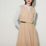 G2000 Dresses Sleeveless Tweed Knit Flare Dress