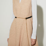 G2000 Dresses Sleeveless Tweed Knit Flare Dress
