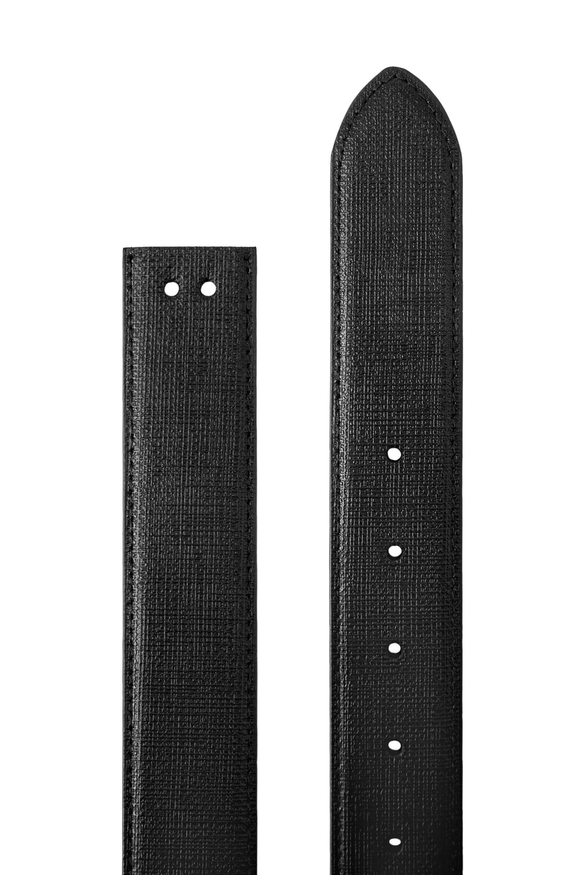 G2000 - Belts - 35mm Stitch Edge Plain Split Leather Belt