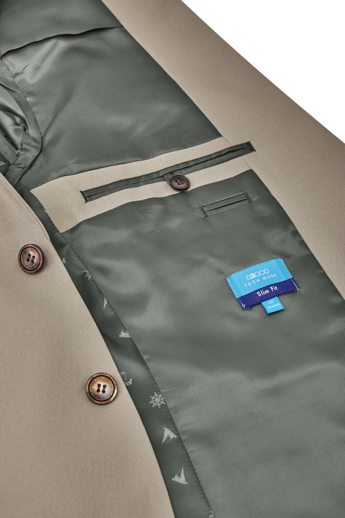 G2000 - Suits - Teflon Smart Fit Twill Suit Blazer