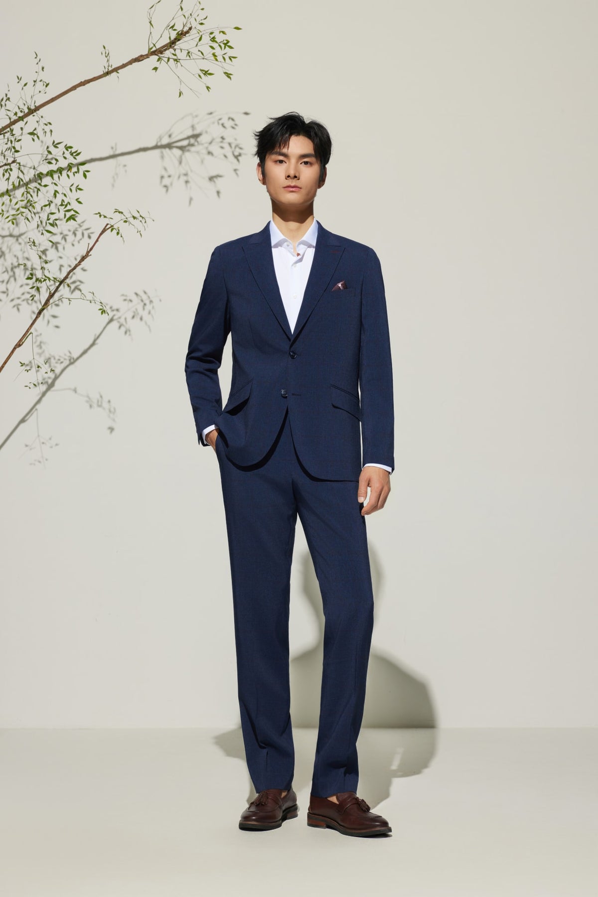 G2000 - Suits - Cool Touch Multi-Way Stretch Smart Fit Check Suit Blazer