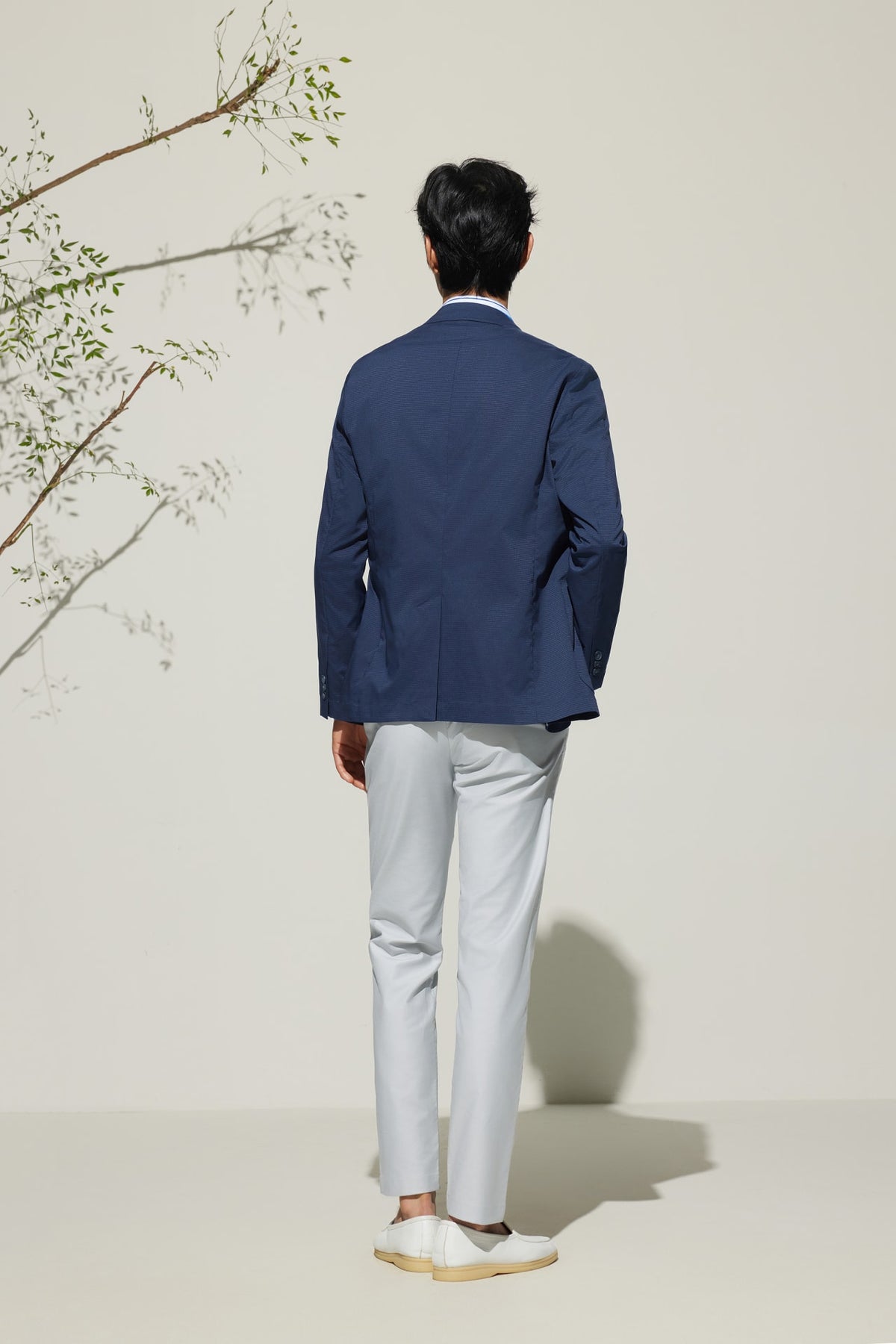 G2000 Suits Ribstop Relax Fit Casual Blazer