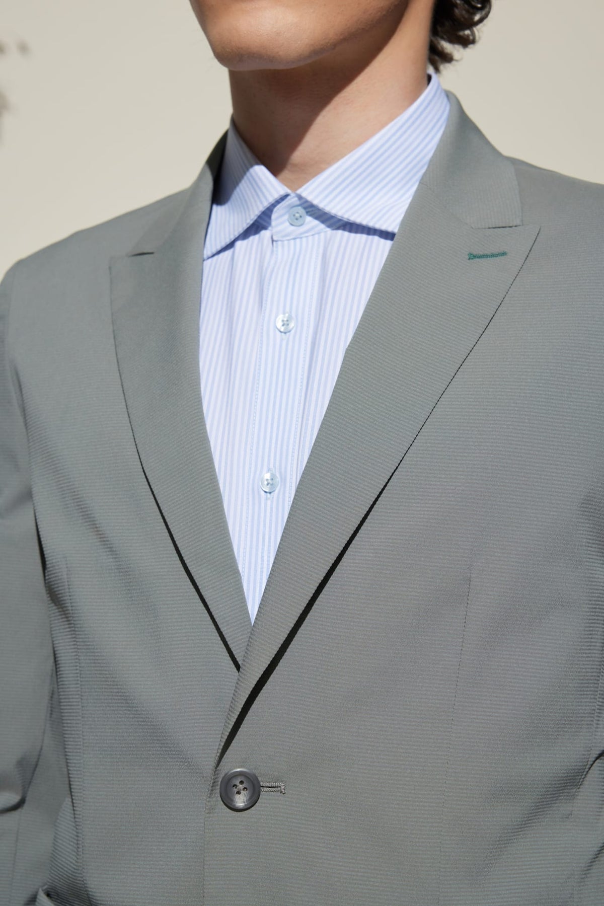 G2000 Suits Seersucker Relax Fit Casual Blazer