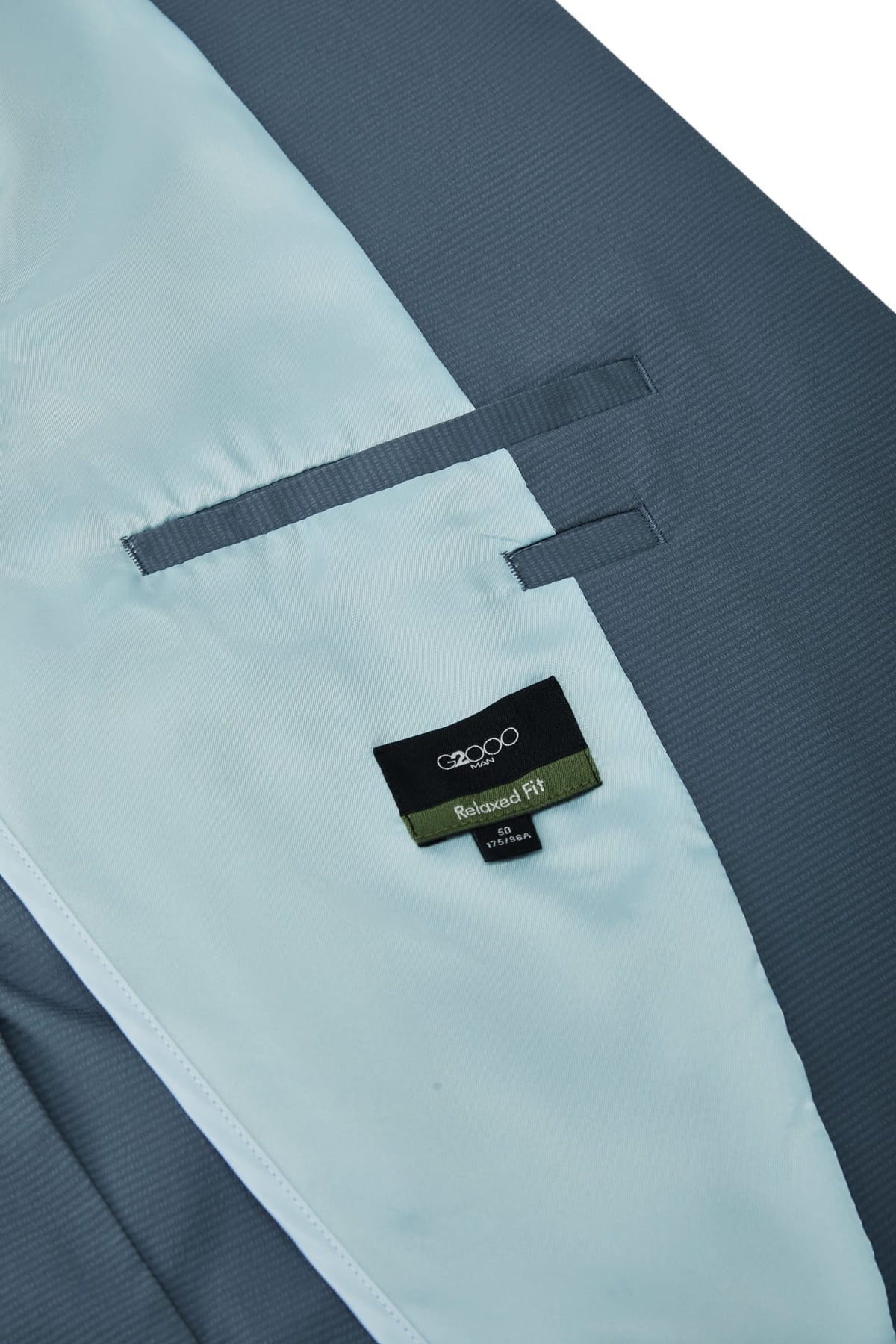 G2000 Suits Seersucker Relax Fit Casual Blazer