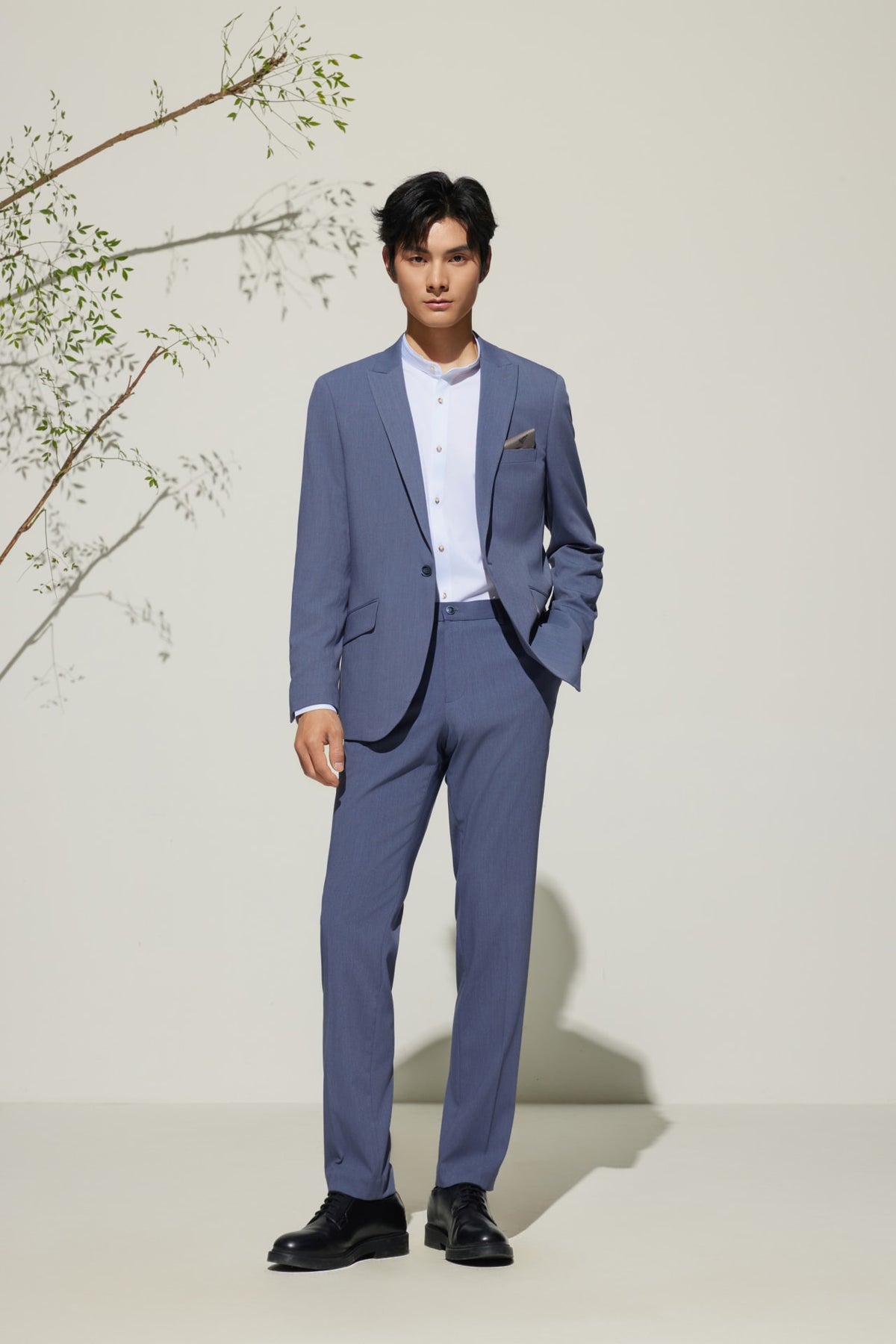 G2000 Suits Multi-Way Stretch Smart Fit Twill Suit Blazer