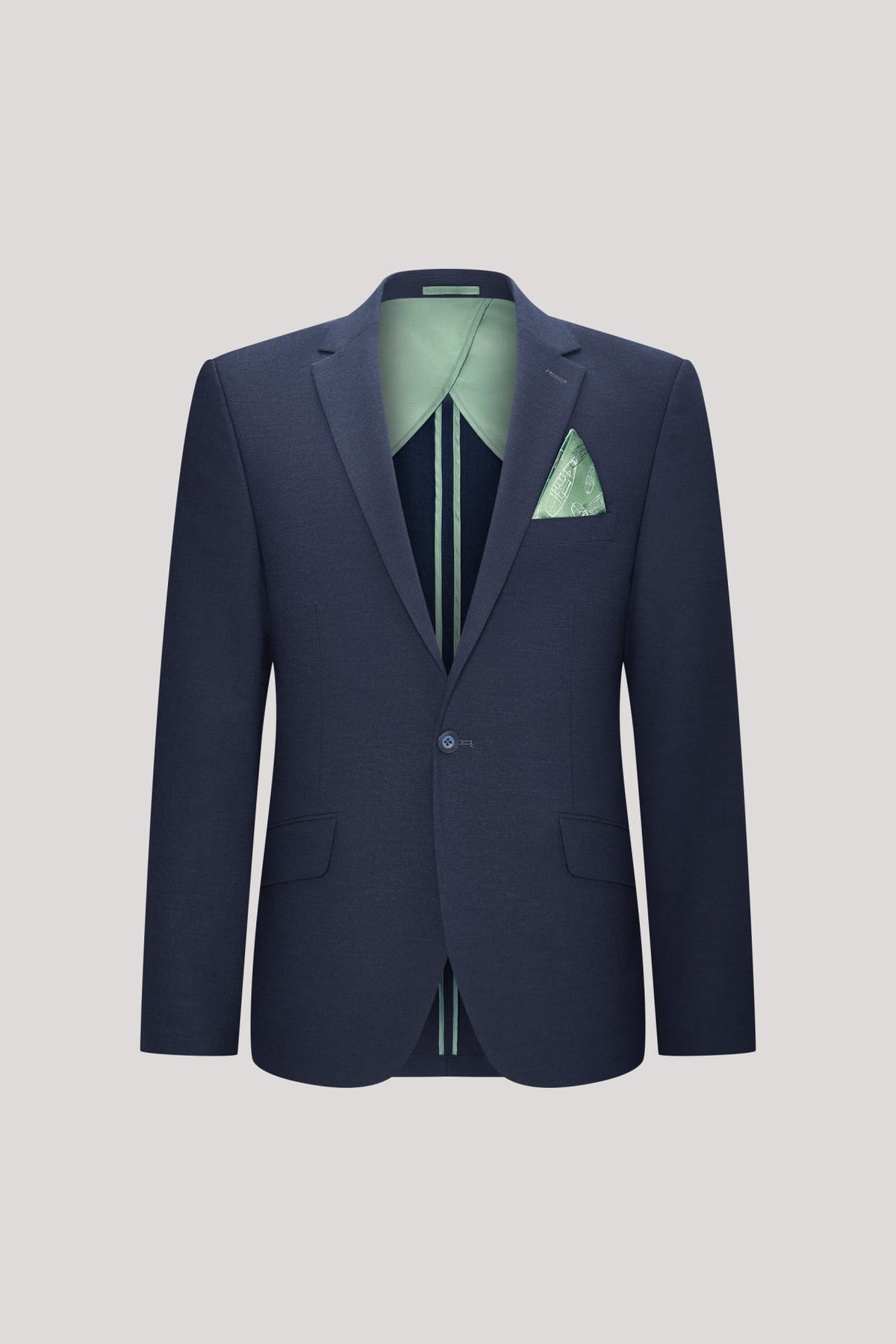 G2000 Suits Multi-Way Stretch Smart Fit Plain Weave Suit Blazer Profound Depth Smart