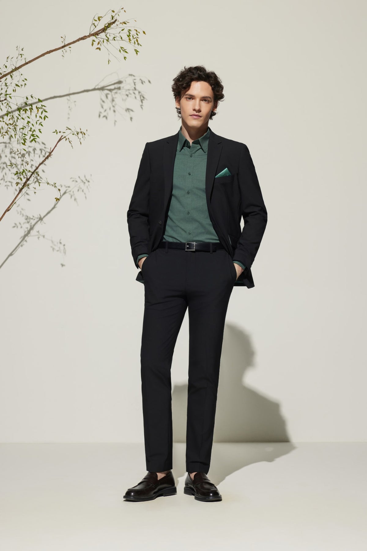 G2000 - Suits - Multi-Way Stretch Smart Fit Plain Weave Suit Blazer