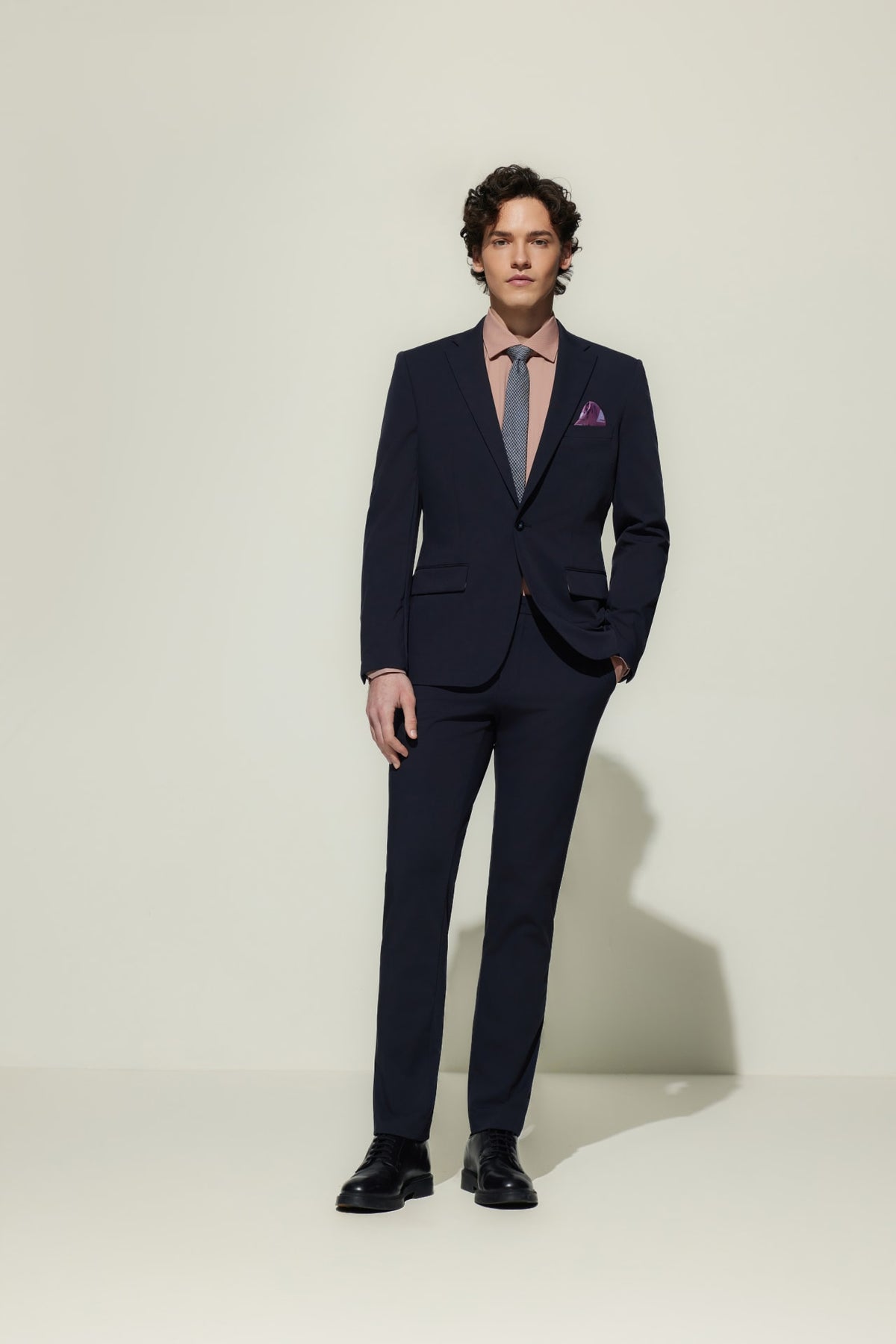 G2000 Suits Nylon Modal Silk Smart Fit Suit Blazer Enigmatic Teal Smart