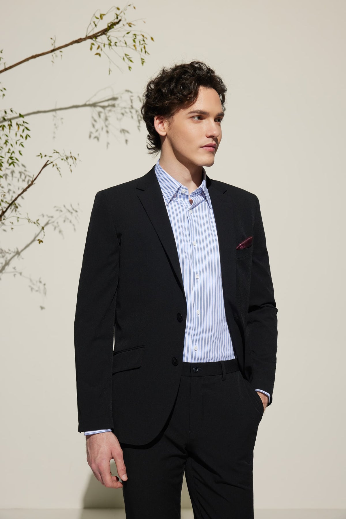 G2000 Suits Cool Touch Multi-Way Stretch Smart Fit Texture Suit Blazer