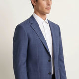 Quick Dry Wicking Poly Rayon Check Smart Fit Suit Blazer