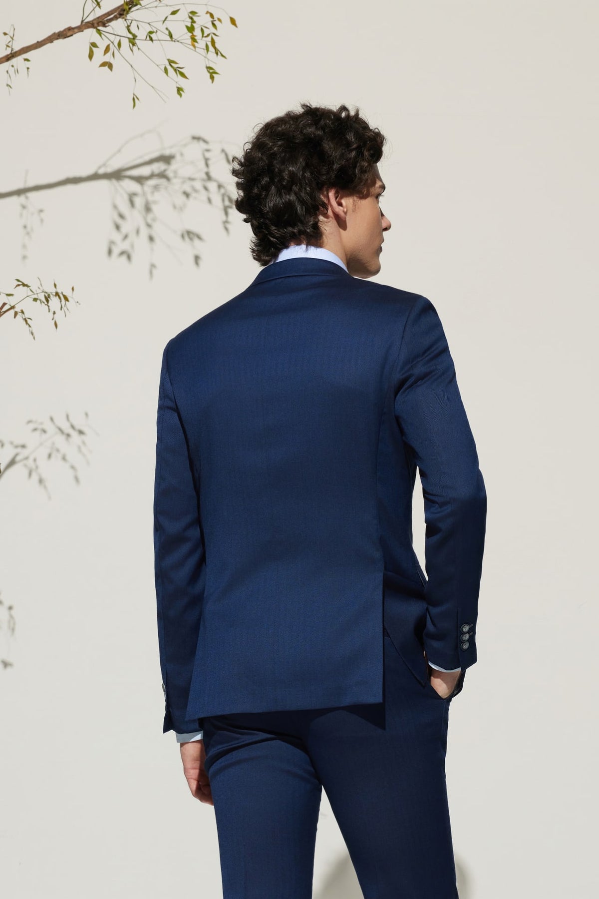 G2000 Suits Multi-Way Stretch Smart Fit Herringbone Suit Blazer