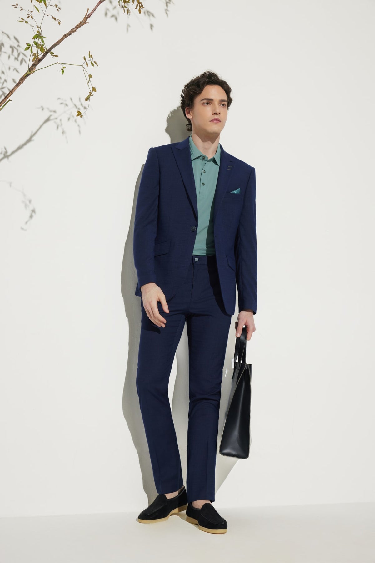 G2000 Suits Multi-Way Stretch Slim Fit Texture Suit Blazer