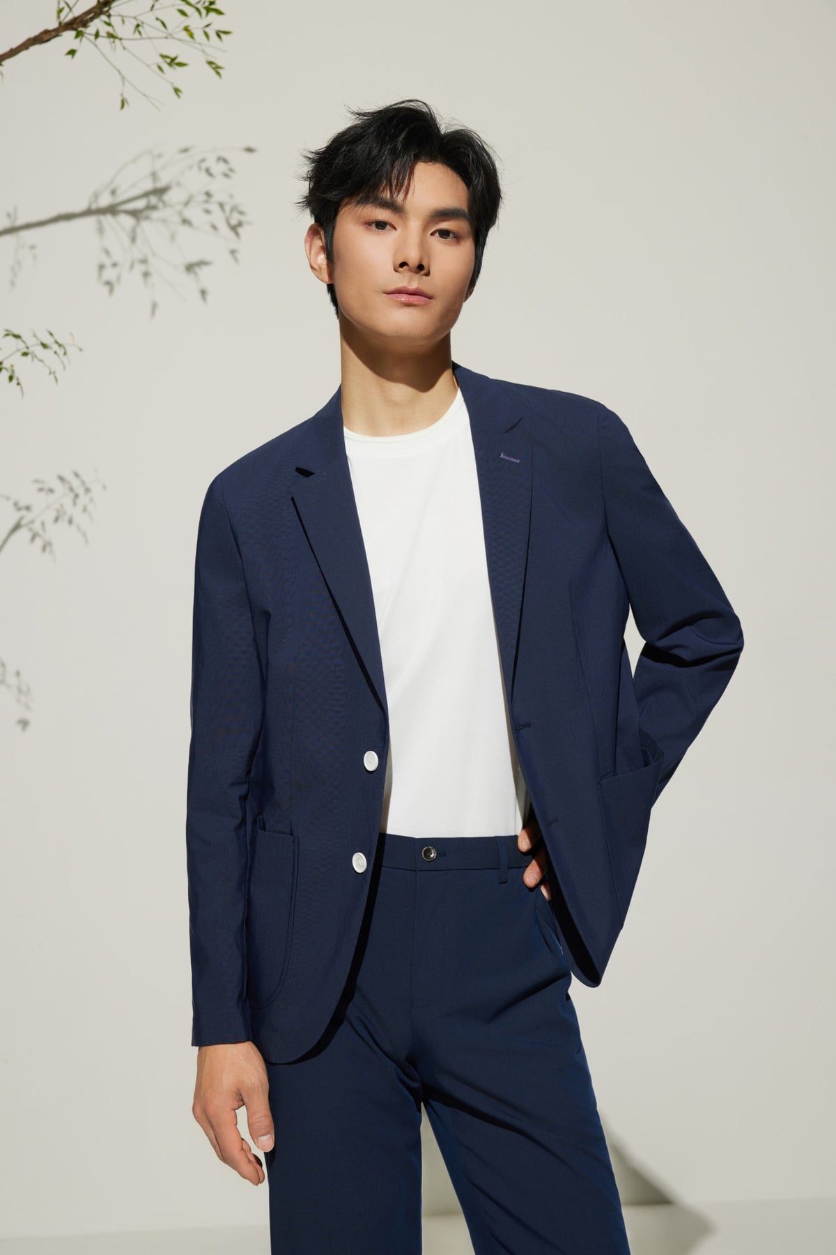 G2000 Suits Cotton Blend Relax Fit Casual Blazer