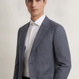 Tencel Relax Fit Jacquard Casual Blazer