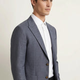 Tencel Relax Fit Jacquard Casual Blazer