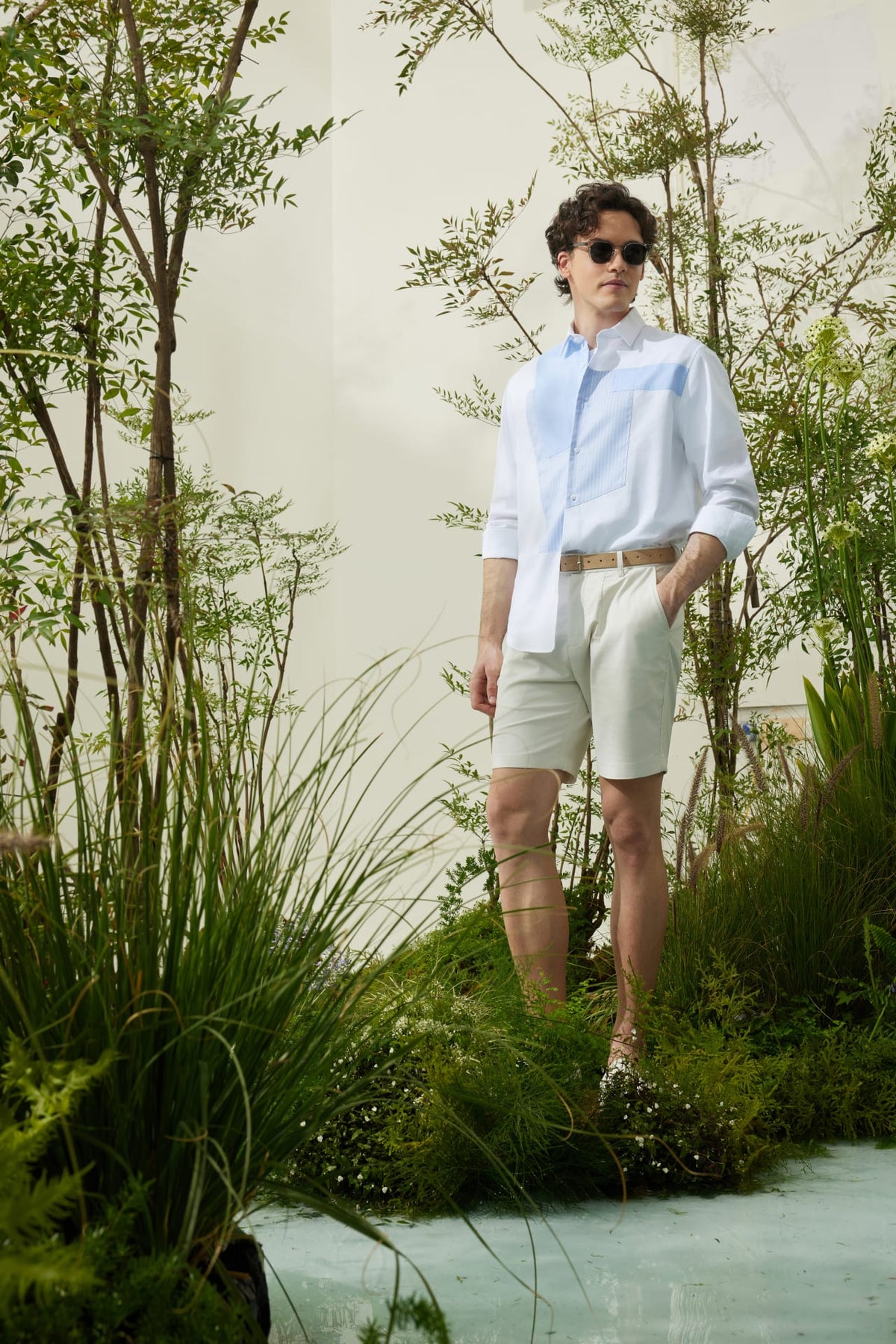 G2000 Shirts Cotton Oxford Comfort Fit Colour Blocking Casual Shirt