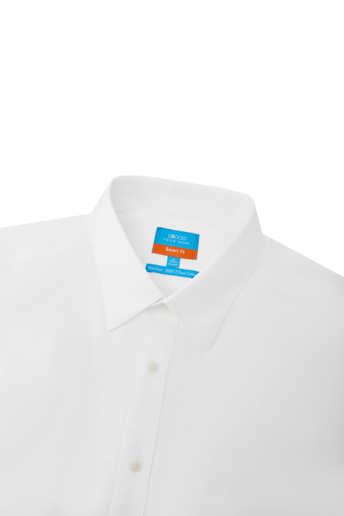 G2000 - Shirts - Non-Iron Premium Cotton Smart Fit Herringbone Shirt