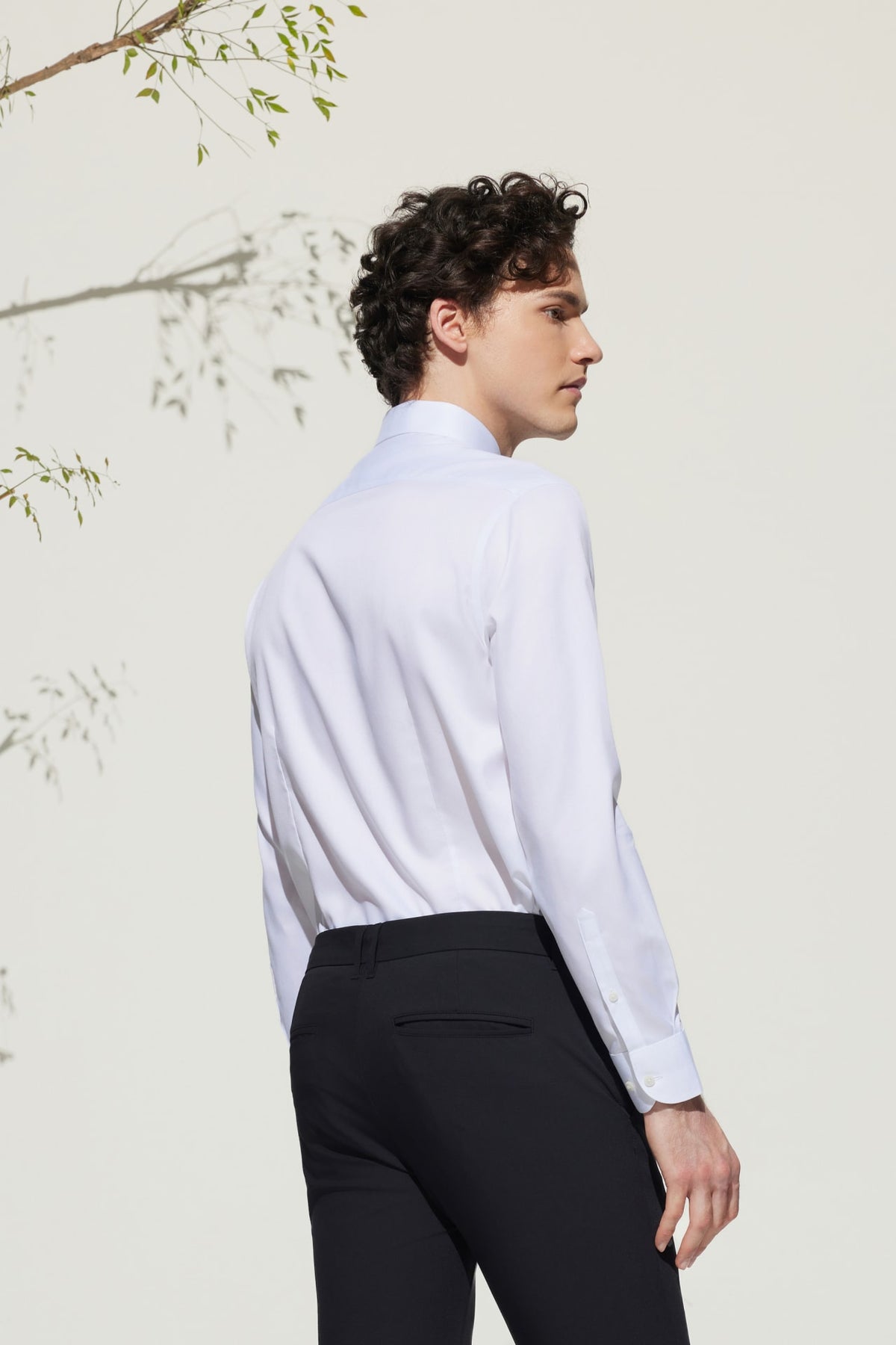 G2000 - Shirts - Non-Iron Premium Cotton Smart Fit Herringbone Shirt