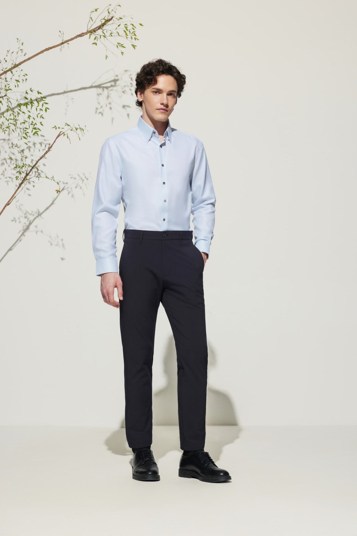 G2000 Shirts Non-Iron Premium Cotton Smart Fit Stripe Shirt