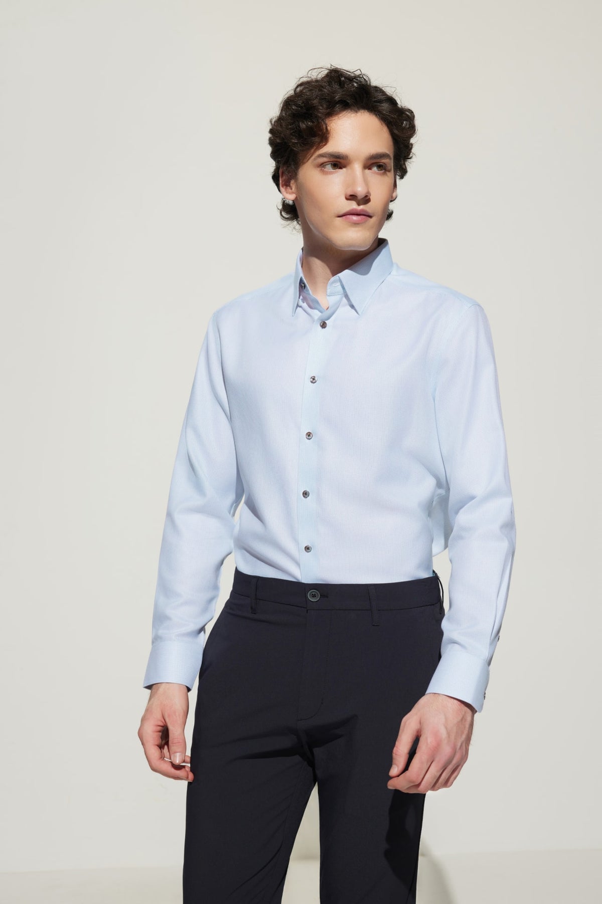 G2000 Shirts Non-Iron Premium Cotton Smart Fit Stripe Shirt