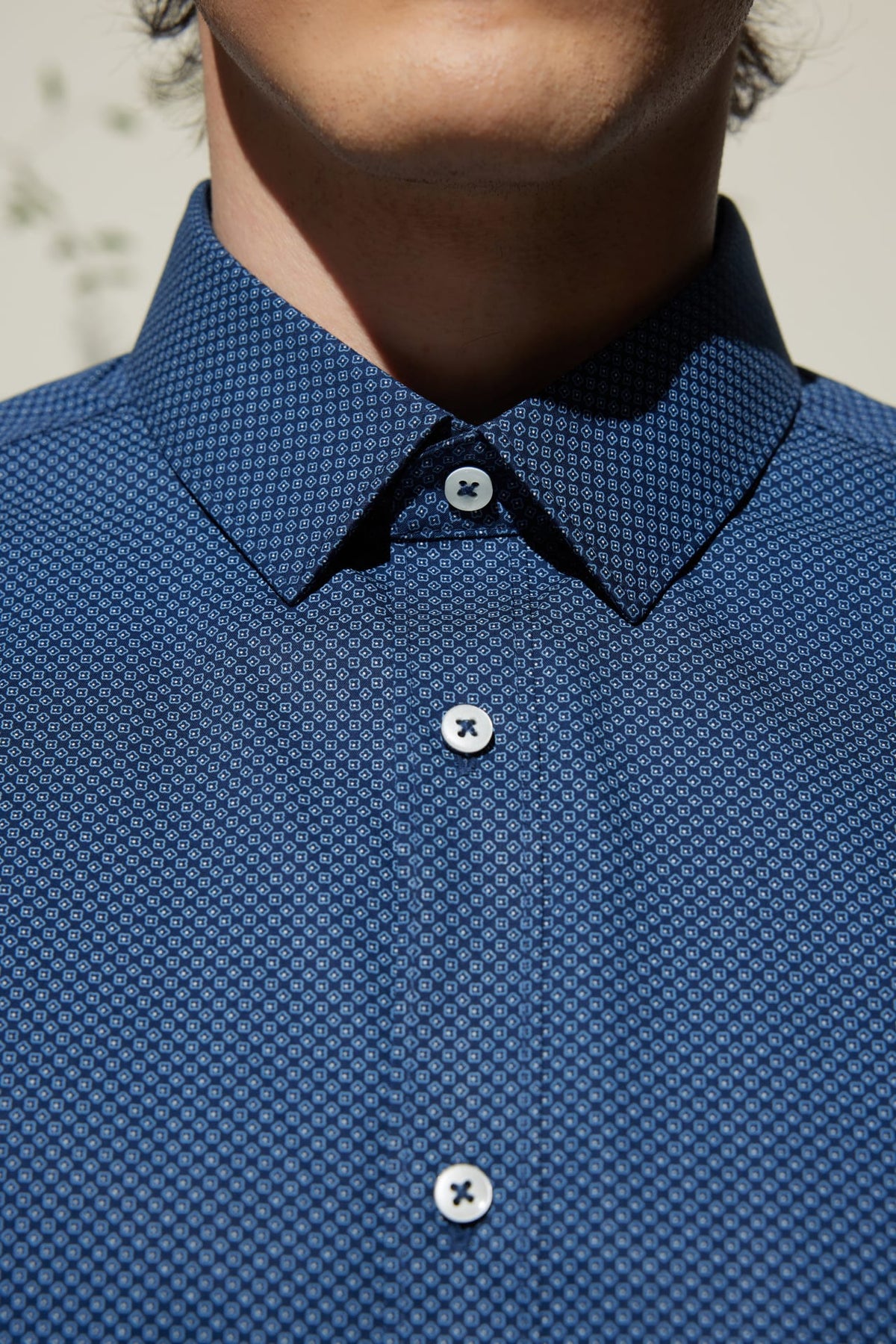 G2000 - Shirts - Cotton Digital Print Smart Fit Twill Casual Shirt