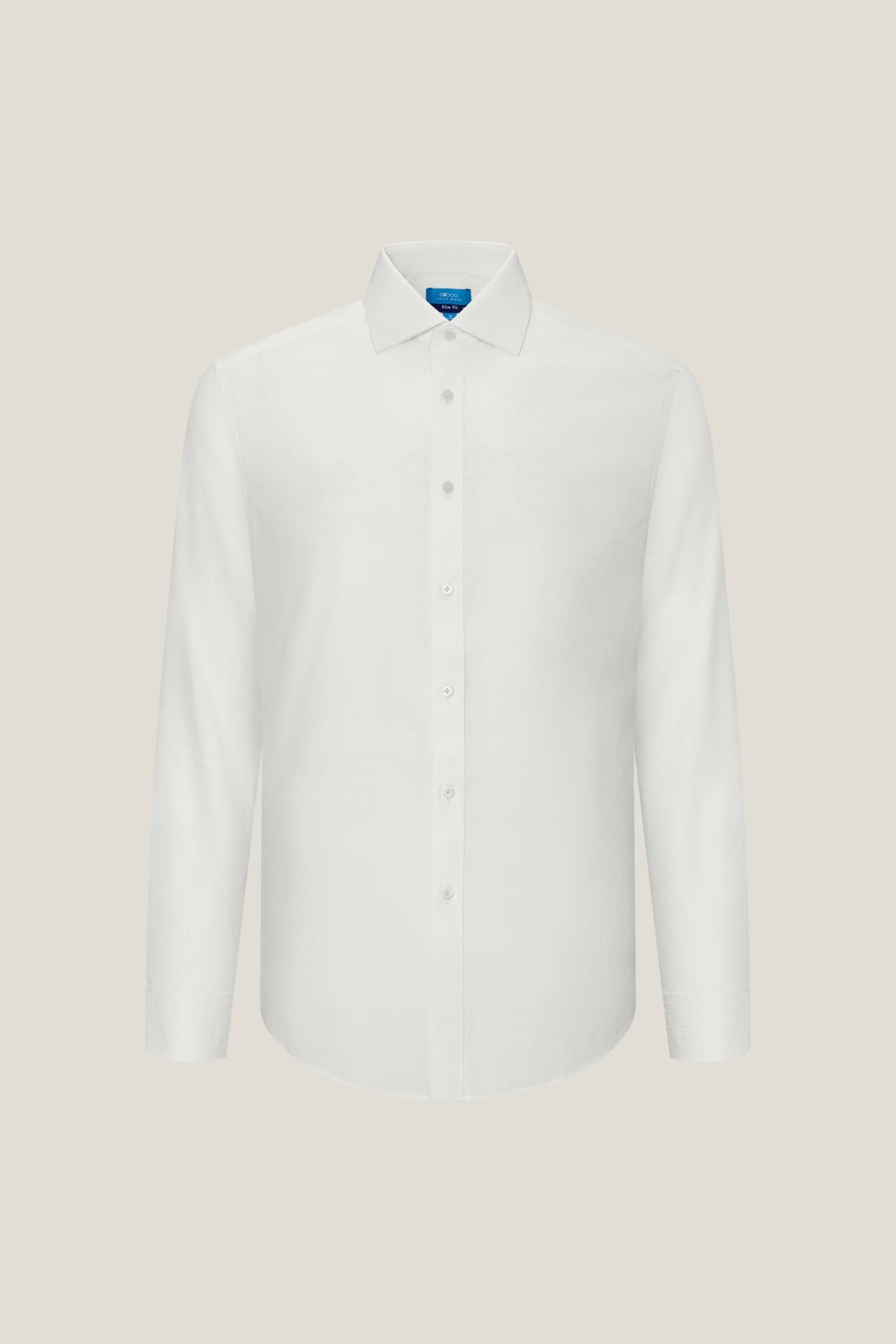 G2000 Shirts Non-Iron Smart Fit Texture Shirt White Slim