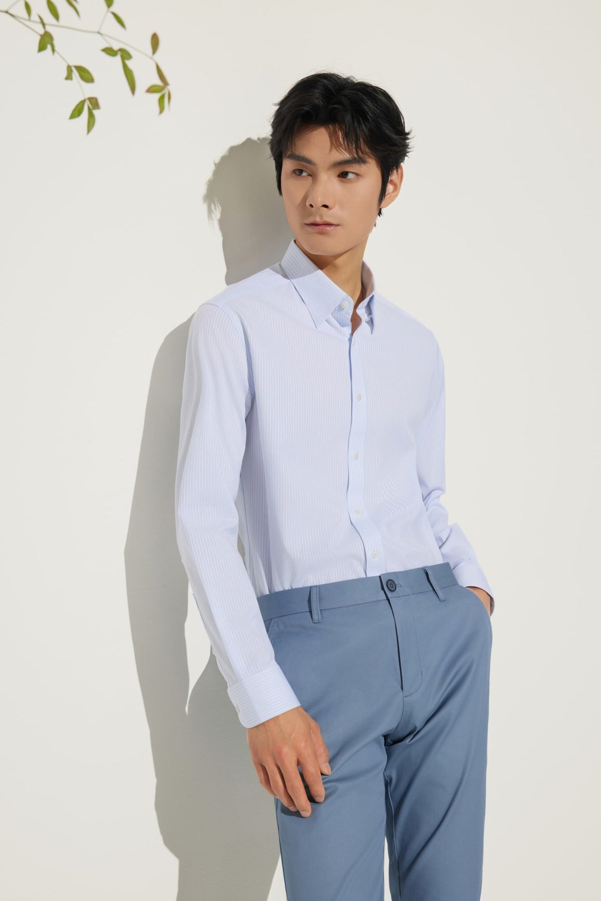 G2000 - Shirts - Non-Iron Cotton Stretch Stripe Smart Fit Shirt