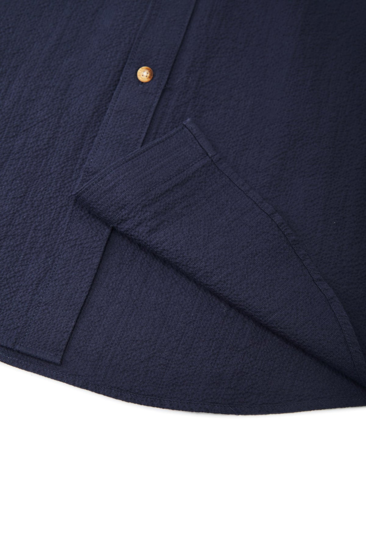 G2000 - Shirts - Cotton Seersucker Smart Fit Casual Shirt with Pocket